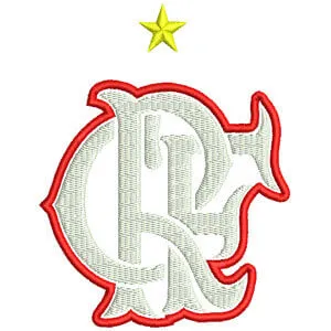 Matriz de bordado CRF Flamengo 01