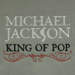 Matriz de bordado Michael Jackson 09
