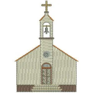 Matriz de bordado Igreja 5