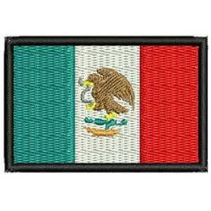 Matriz de Bordado  Bandeira México