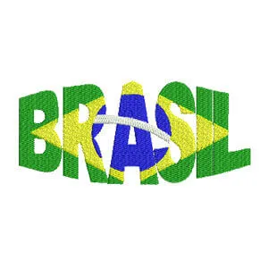 Matriz de bordado Brasil 25
