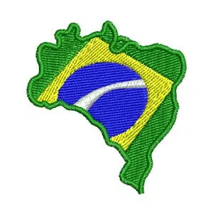 Matriz de Bordado  brasil 34