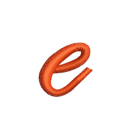 Matriz de Bordado  Edwardian script e minusculo 