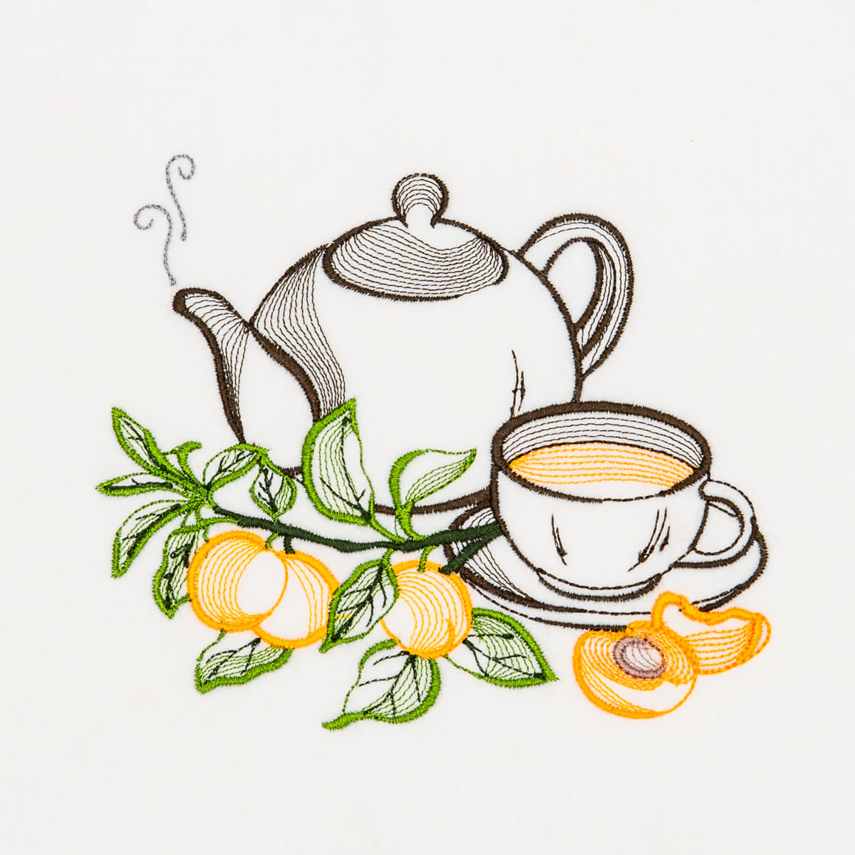 Matriz de Bordado  Copa e Cozinha Rippled 6