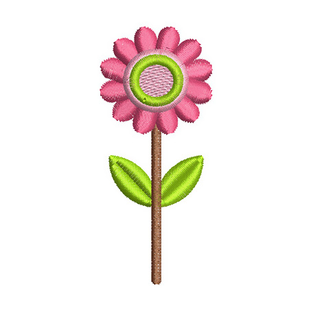 Matriz de Bordado  Florzinha