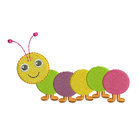 Matriz de Bordado  Centopéia