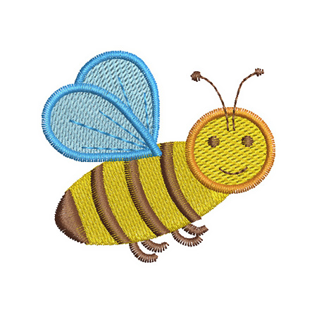 Matriz de Bordado  Abelhinha