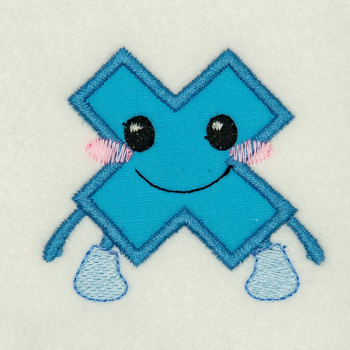 Matriz de Bordado  Simbolo de Multiplicação em Aplique