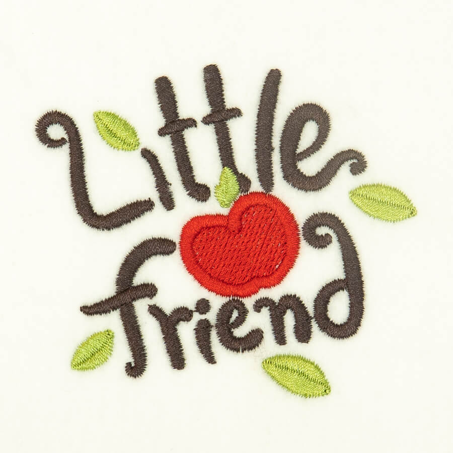 Matriz de Bordado  Mensagem Adorável