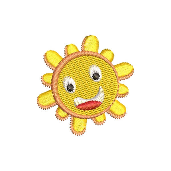 Matriz de Bordado  Sol