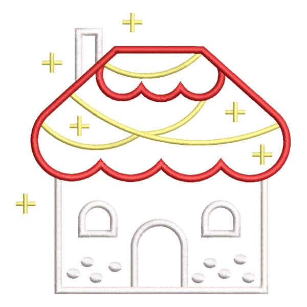 Matriz de Bordado  Enfeite de Natal