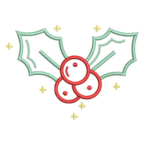 Matriz de Bordado  Enfeite de Natal