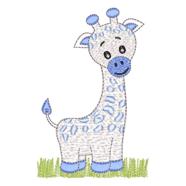 Matriz de Bordado  Girafa Safari Matriz de Bordado  Girafa Safari