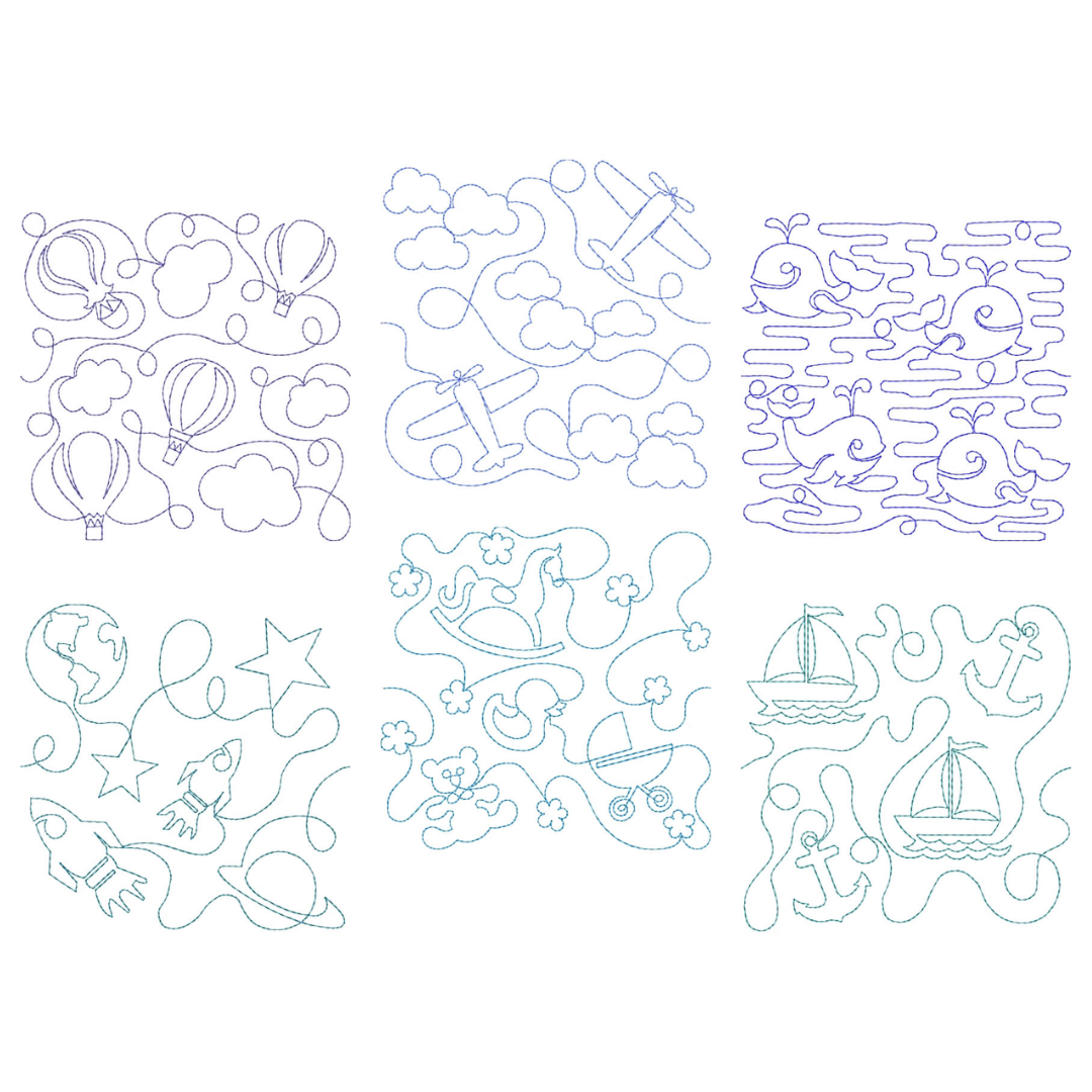 Pacote de Matrizes Quiltings  Pacote de Matrizes Quiltings