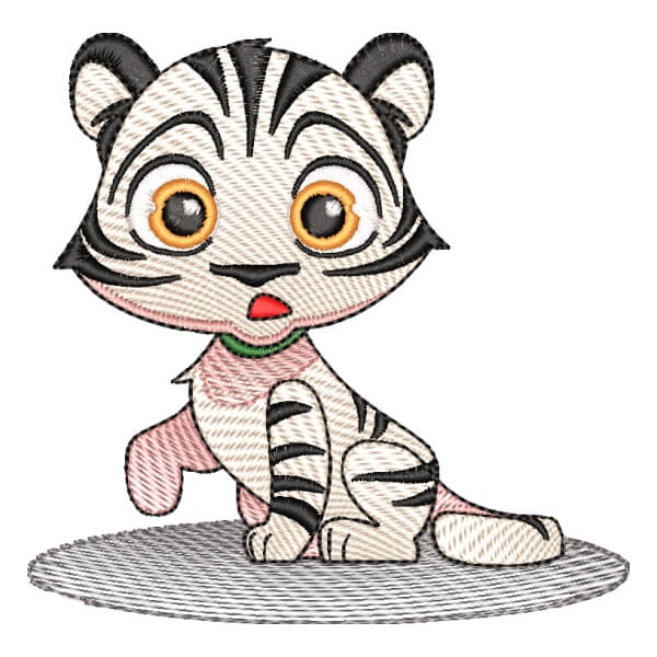 Matriz de Bordado  Gatinho Surpreso (Pontos Leves) Matriz de Bordado  Gatinho Surpreso (Pontos Leves)