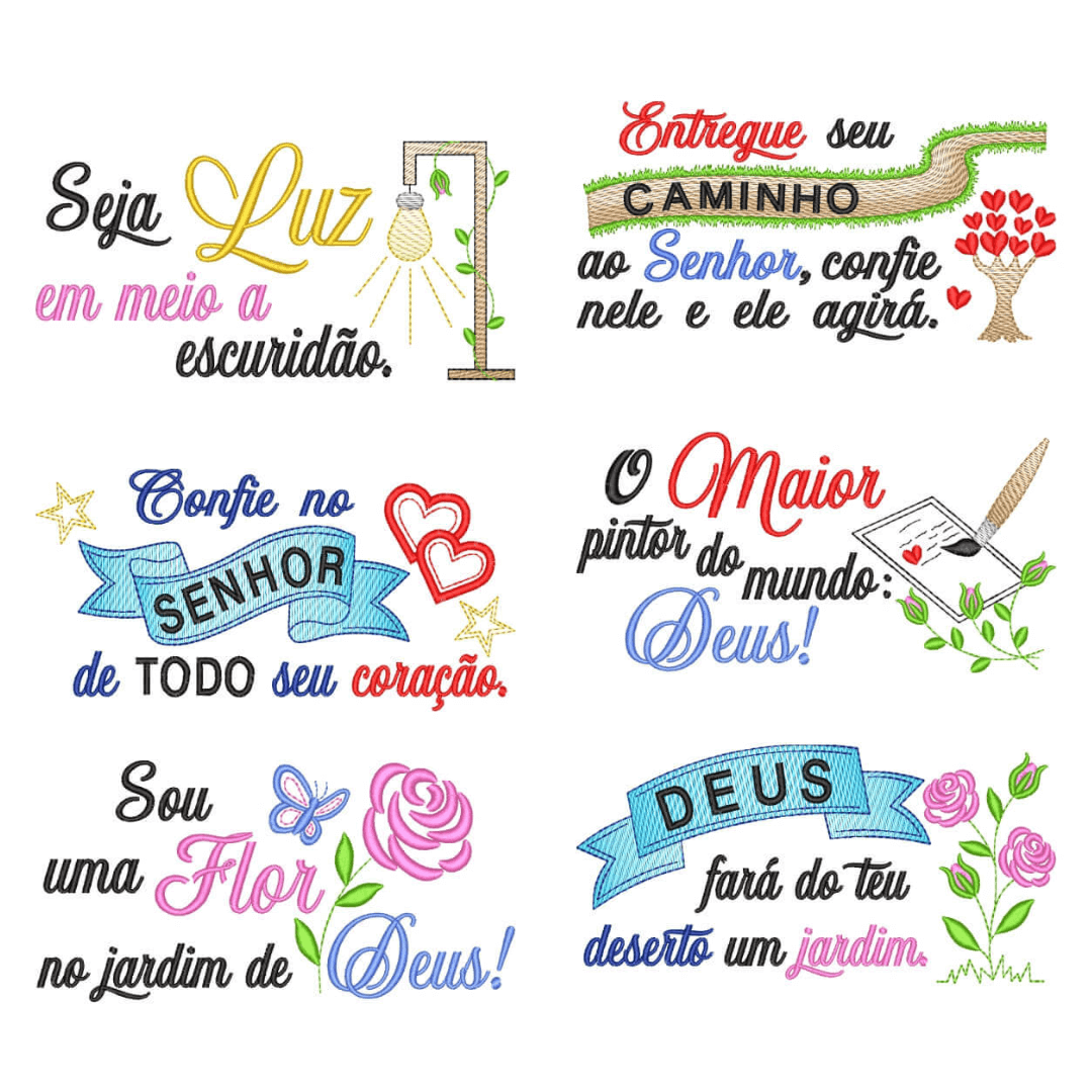  Pacote de Matrizes Frases