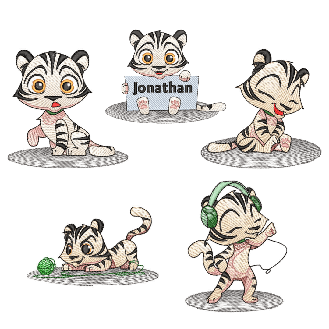 Pacote de Matrizes Gatinhos (Pontos Leves)  Pacote de Matrizes Gatinhos (Pontos Leves)