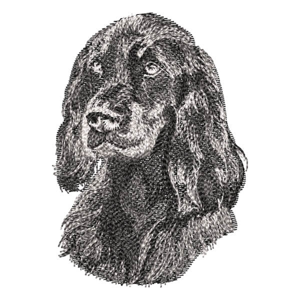 Matriz de Bordado  Cachorro (Realístico) 