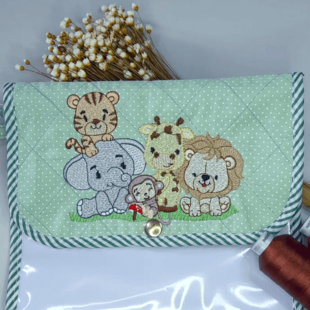 Matriz de Bordado  Turminha Safari (Pontos Leves) Matriz de Bordado  Turminha Safari (Pontos Leves)