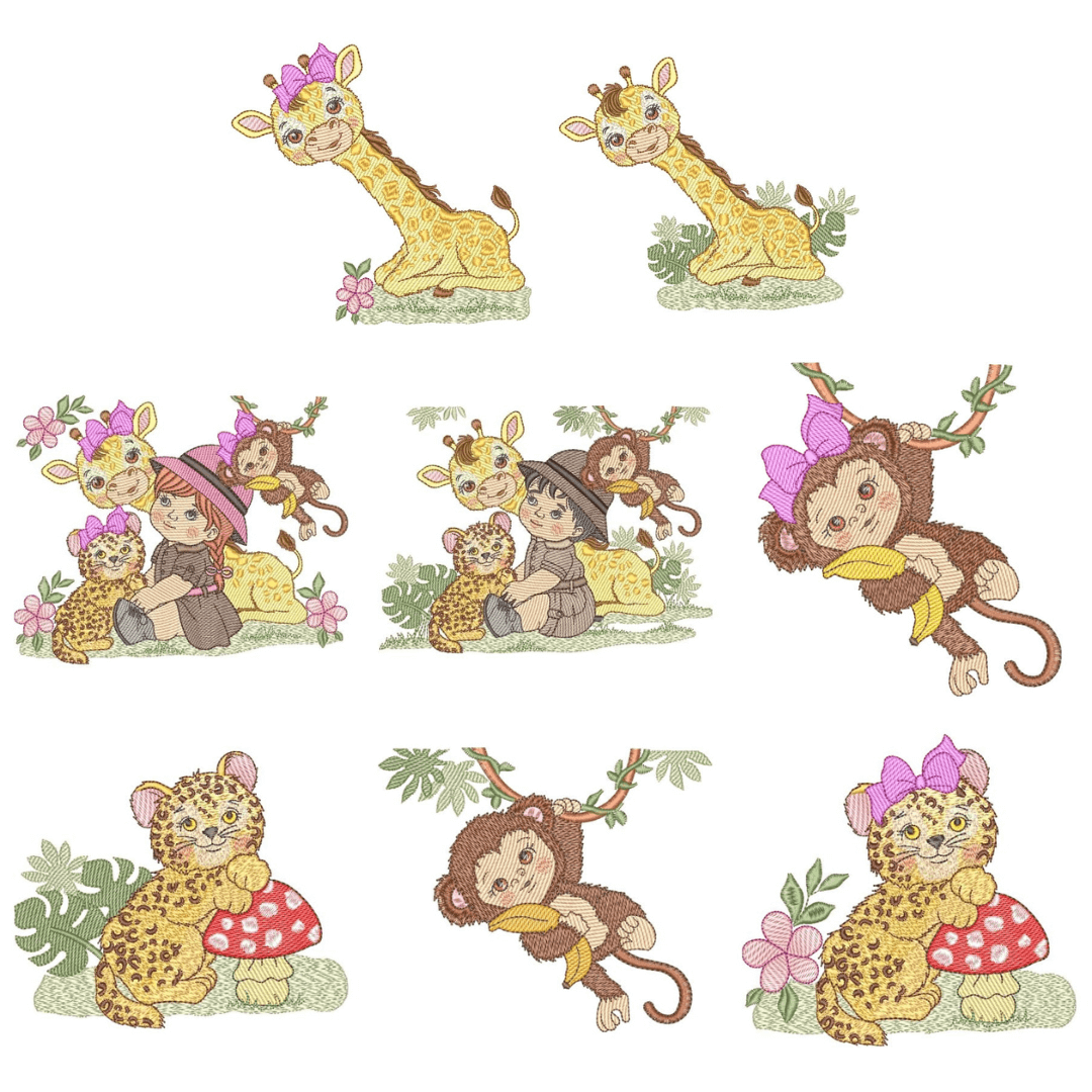  Pacote de Matrizes Safari (Pontos Leves)
