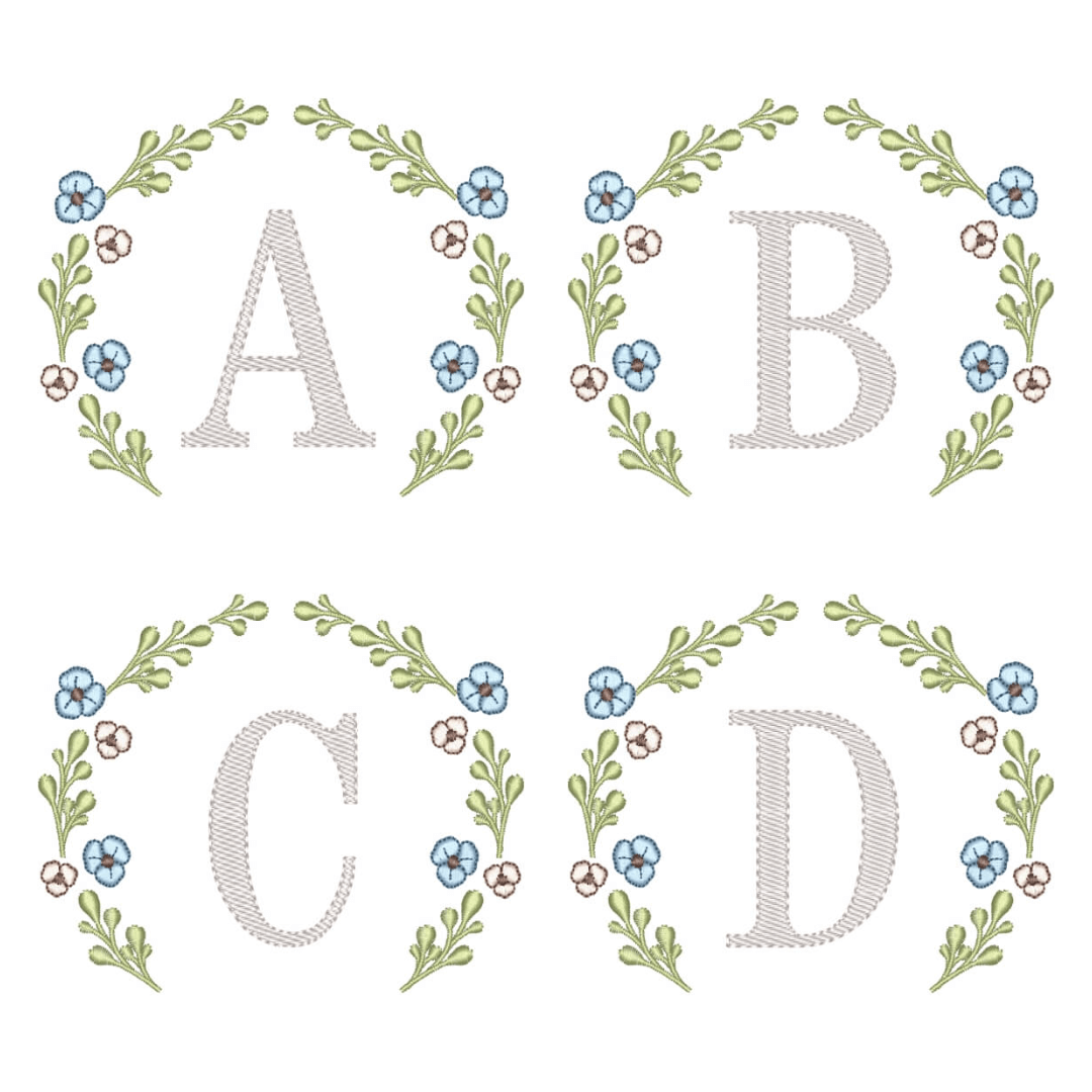  Pacote de Alfabeto em Moldura