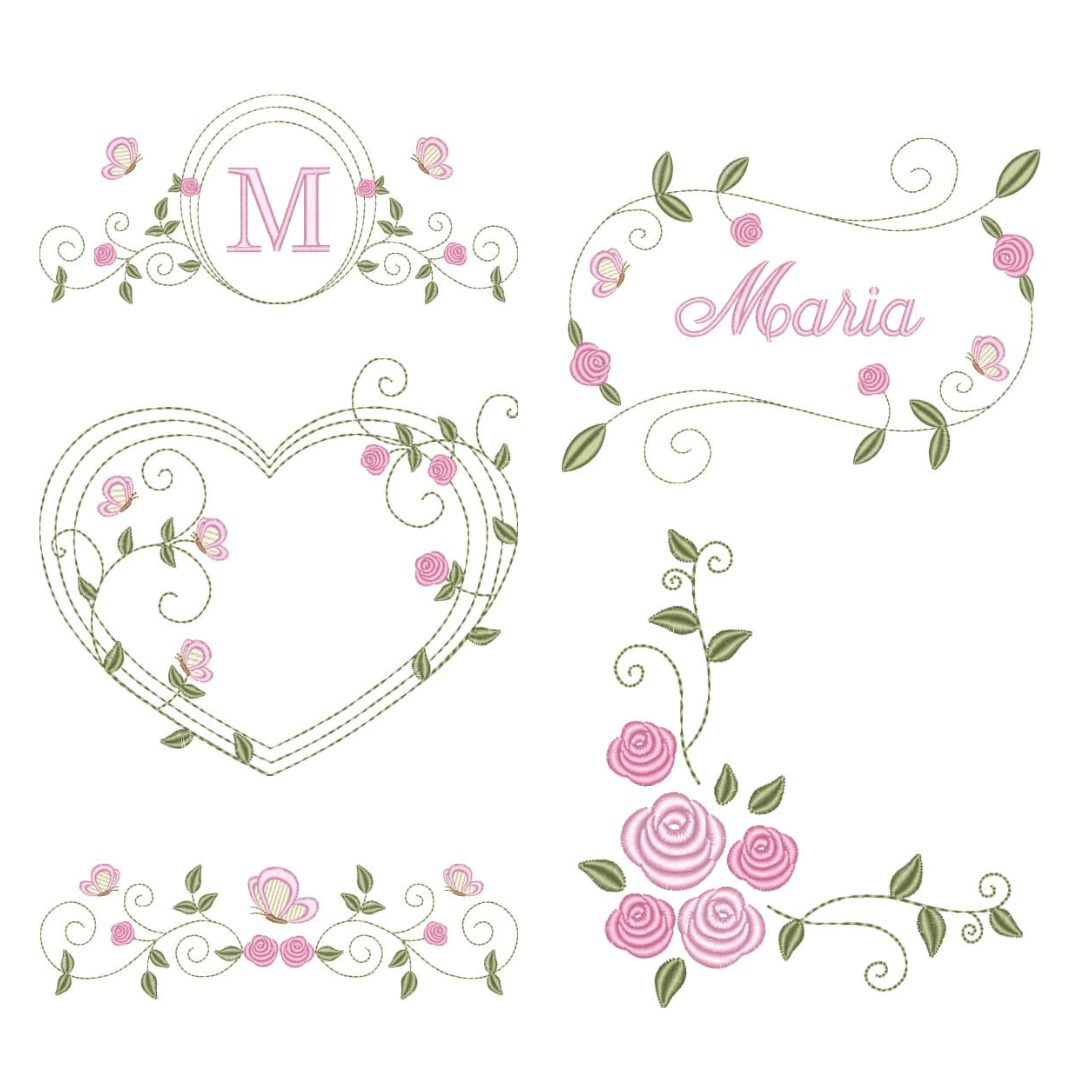  Pacote de Matrizes Florais