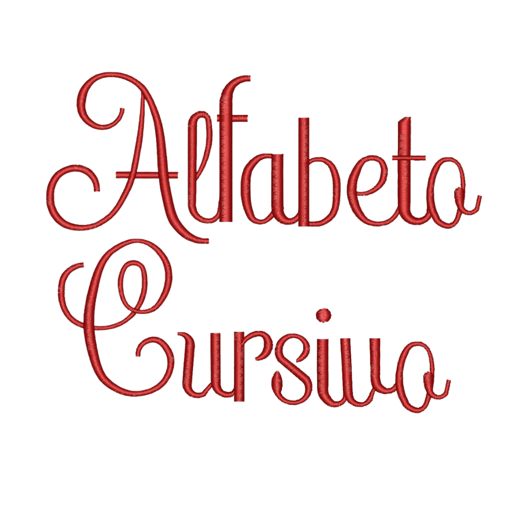  Pacote de Matrizes Alfabeto Cursivo