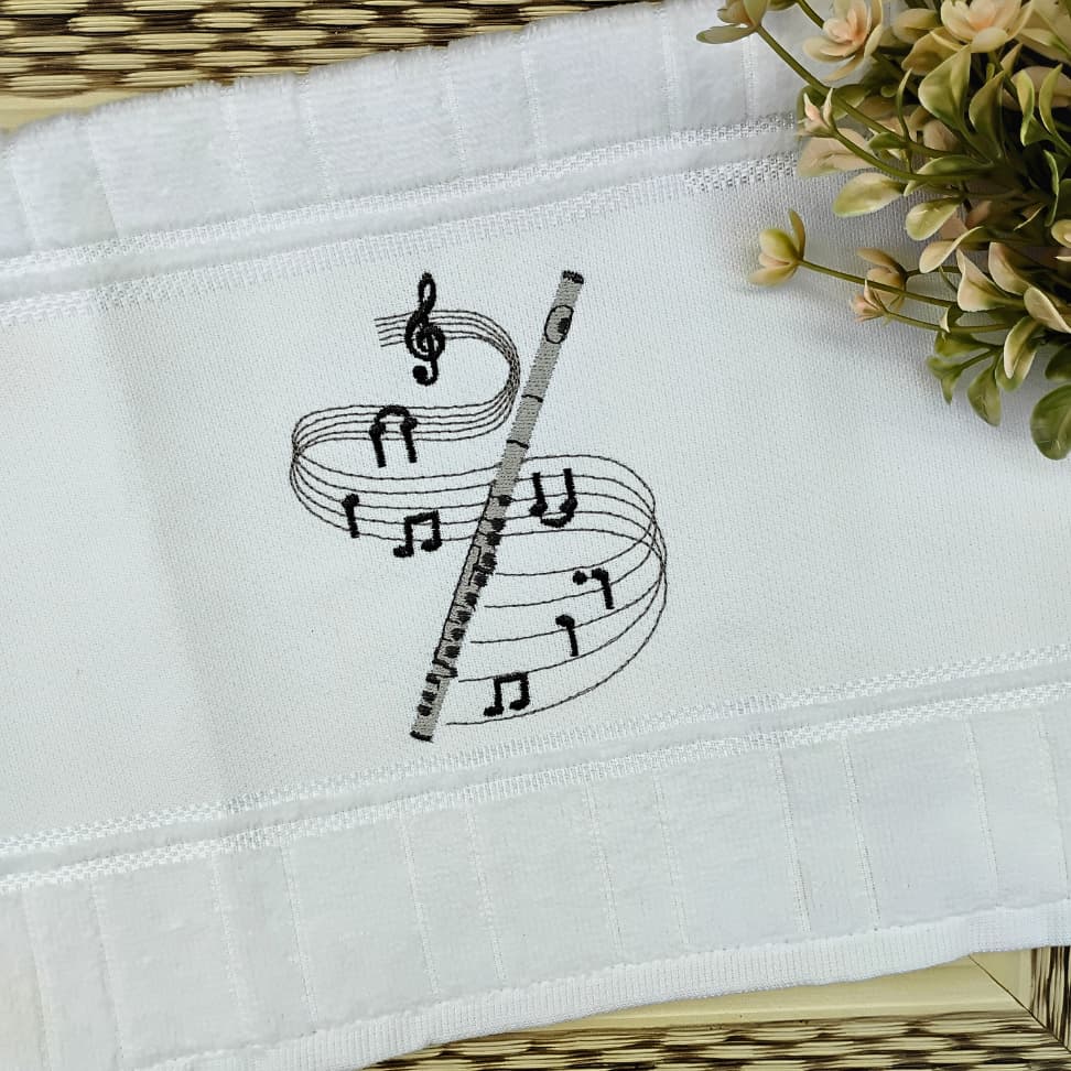 Matriz de Bordado  Flauta