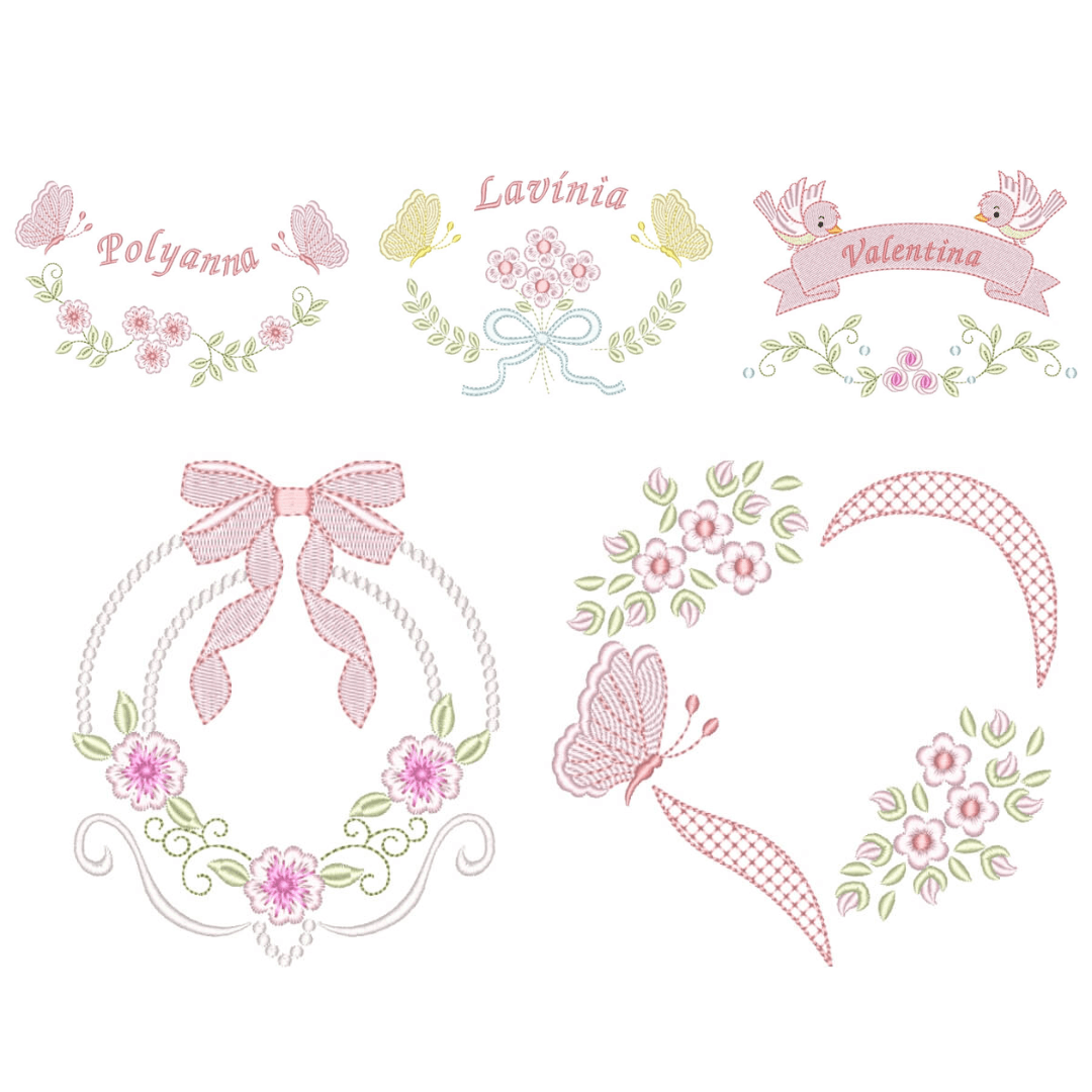  Pacote de Matrizes Florais