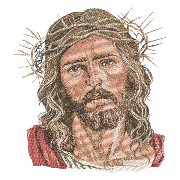Matriz de Bordado  Jesus (Realístico)