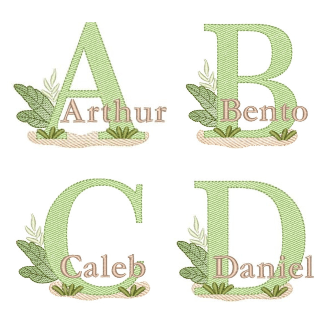  Pacote de Matrizes Alfabeto Safari (Pontos Leves)