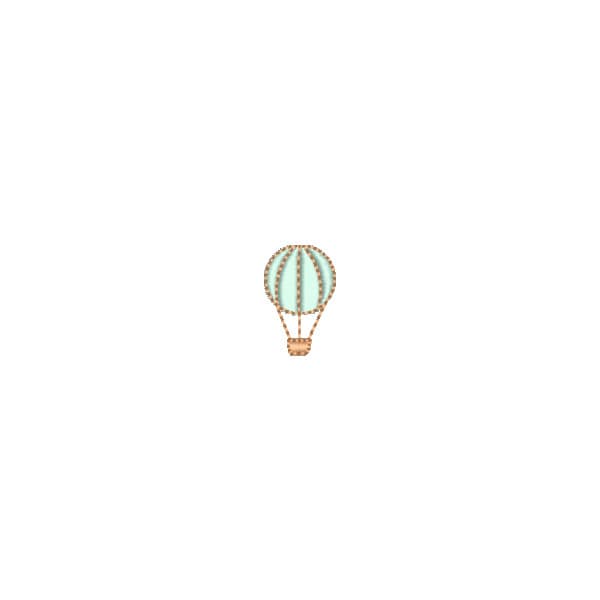 Matriz de Bordado  Mini Balão