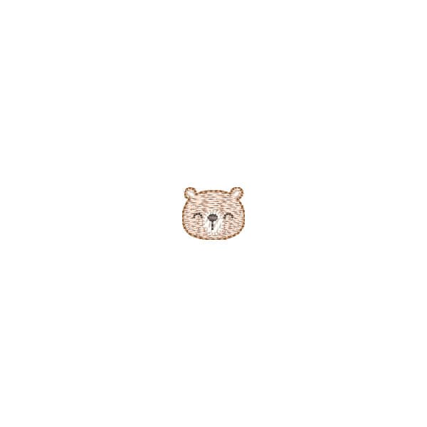 Matriz de Bordado  Mini Urso