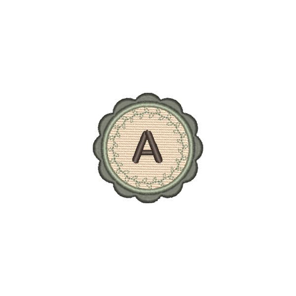 Matriz de Bordado  Moldura Safari (Pontos Leves)
