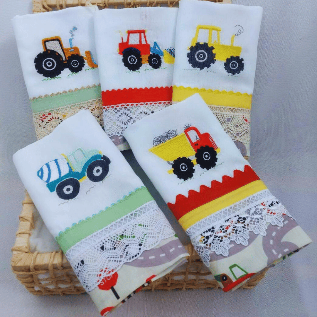  Pacote de Matrizes Caminhões Infantil