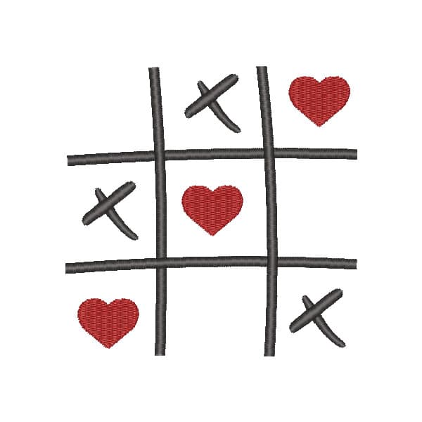 Matriz de Bordado  Jogo do Amor
