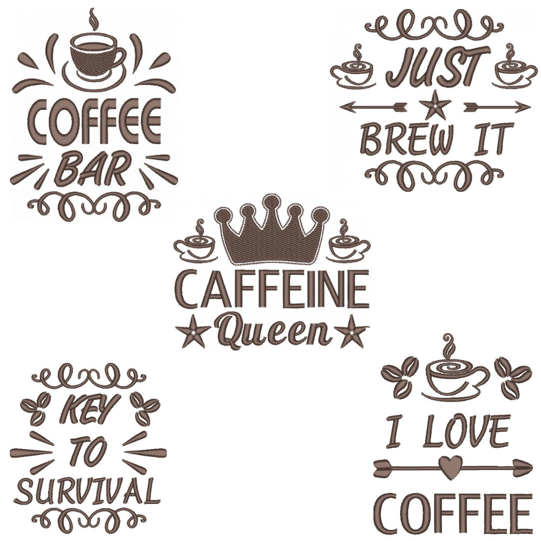  Pacote de Matrizes Mais Café