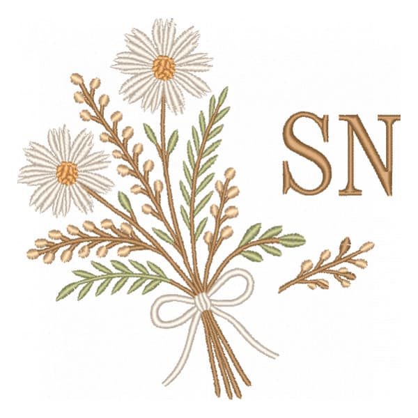 Matriz de Bordado  Floral Matriz de Bordado  Floral