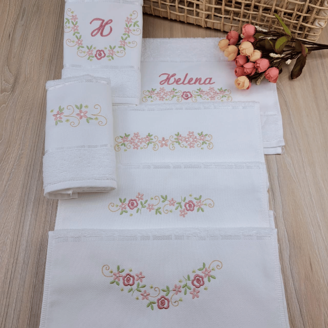  Pacote de Matrizes Floral Encantado