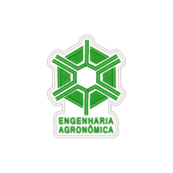 Matriz de Bordado  Engenharia Agronômica - Patch