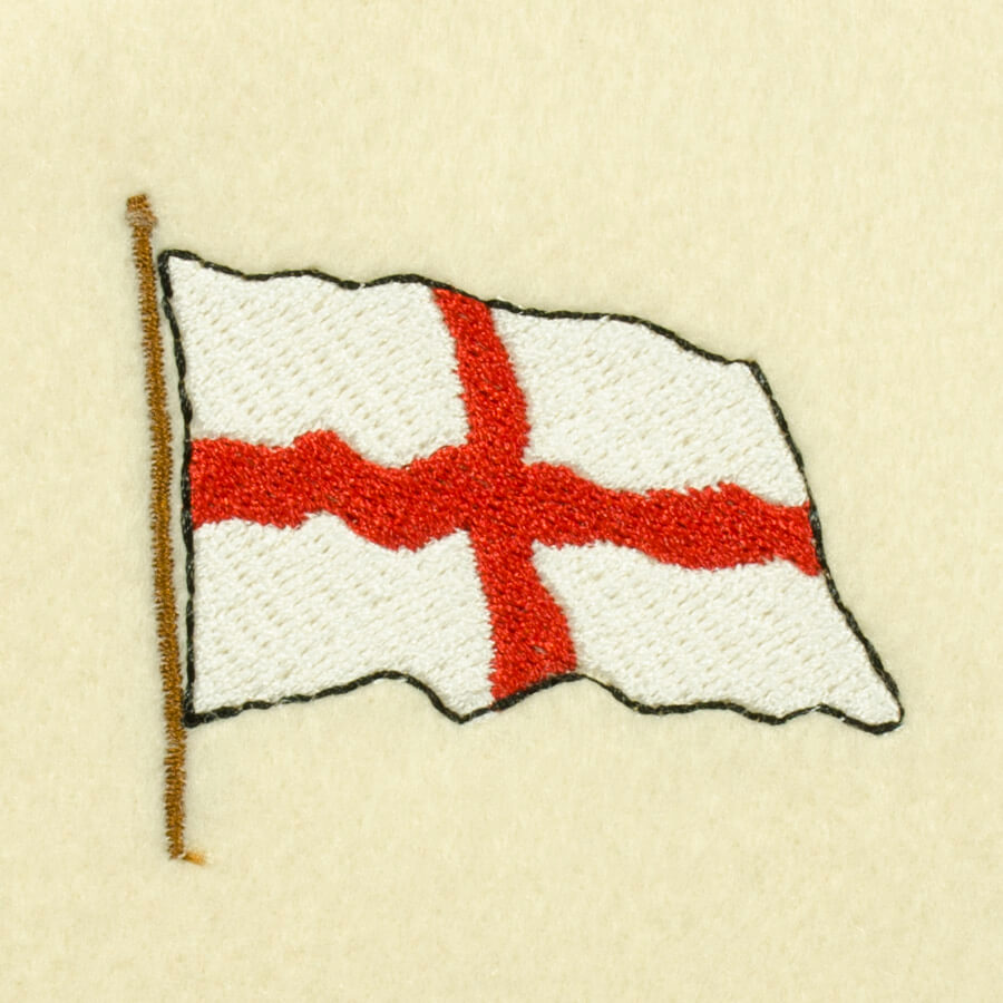 Matriz de Bordado  bandeira da inglaterra 2