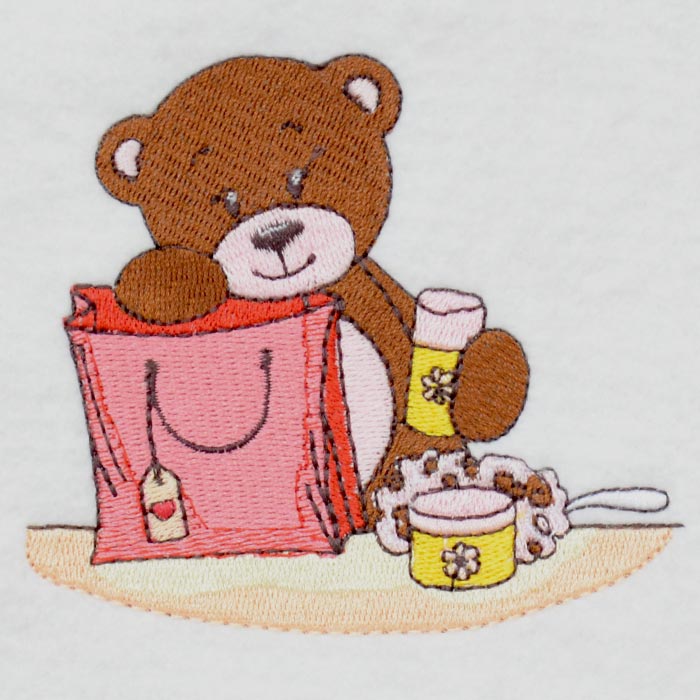 Matriz de Bordado  ursinho