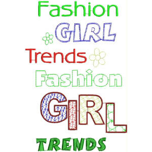 Matriz de Bordado  Moda 13