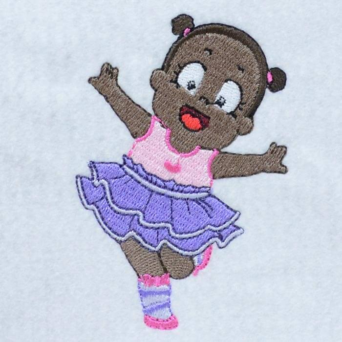 Matriz de Bordado  menina 100